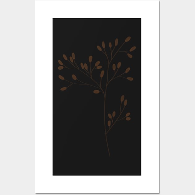 branch of dried flowers Wall Art by EmeraldWasp